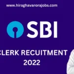 SBI Clerk 2022 Notification Recruitment 2022