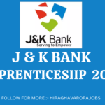 J&K Bank Apprenticeship 2025: | GRADUATES APPLY | 278 VACANCIES | APPLY ONLINE | BEST OPPORTUNITY | NOTIFICATION OUT |