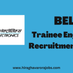 BEL Trainee Engineer Recruitment 2025 | Govt job notification | sarkari naukri | graduates apply | government jobs 2025